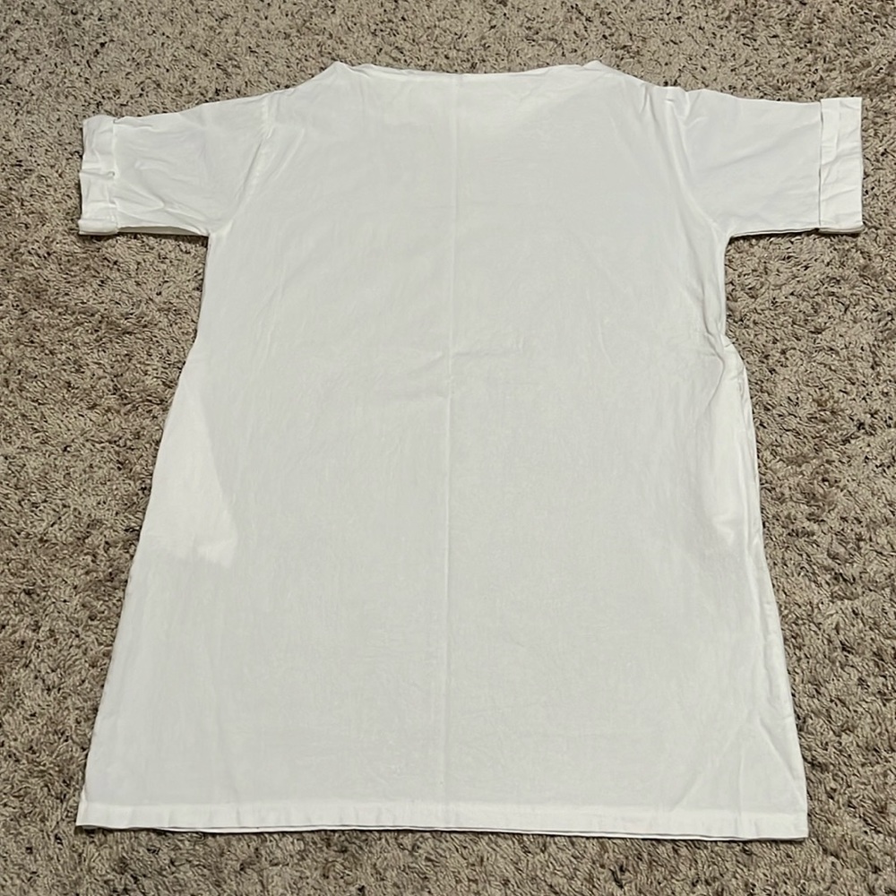 White T-Shirt Dress